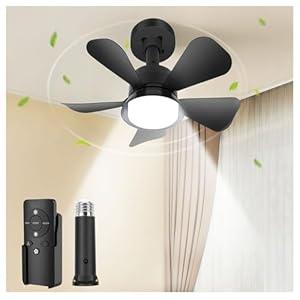 NBKLS Black Ceiling Fan with Light, 3 Light Color Dimmable Ceiling Fans with Lights and Remote, E26/ E27 Standard Light Base, Modern Flush Mount Low Profile Ceiling Fan for Bedroom NBKLS Black Ceiling Fan with Light, 3 Light Color Dimmable Ceiling Fans with Lights and Remote, E26/ E27 Standard Light Base, Modern Flush Mount Low Profile Ceiling Fan for Bedroom