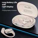 TRAUSI IP7 Waterproof Earphones, Beige