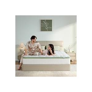 Full Mattress, 10 Inch Full Size Mattresses in a Box, Memory Foam Hybrid Mattress, with Individual Pocket Spring - Pressure Relief, Motion Isolation, Cool Sleep, 75" x 54