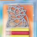 Creativity for Kids Window Art Fun Fruits - Paint and Decorate 2 Suncatchers, Create Your Own Window Art for Kids 2 Pack