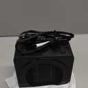 Gaiatop Mini Space Heater, Lightweight PTC Ceramic Fast Heating 500W Energy Efficient for Indoor Use, Overheating & 45 Tip-Over Protection, Portable Desk Electric Heaters for Office Home Black