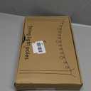 10Ft String Light Poles 4 Pack, Light Poles for Outside Lights, Outdoor with Fence Brackets Hanging Lights, Metal Stand Deck Patio Backyard