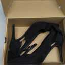 Fashare Womens High Heels Bow Tie Back Sexy Stiletto Ankle Strap Wedding Dress Pumps Shoes, 11