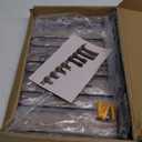 Boot Rack, Wader Hangers for wall, Metal Wall Mounted Shoe Racks, 4 Pair Boot Organizer for Tall Boots and Cowboy shoes, Boots Trays for Entryway,Garage (2 Pack) (black)