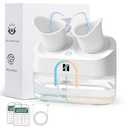 Huanyu Electric Portable Eye Wash Station 2 Clean Modes Emergency Eyewash Station Detachable Eye Wash Cup Washing Kit 100ml Water Tank