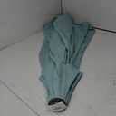 HDO Market 9ft Round 8-Rib Steel Patio Umbrella in Aqua