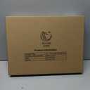 12"x16" Clear Acrylic Serving Tray with Golden Handles, Sturdy Huge Capacity Acrylic Tray for Coffee, Juice, Kitchen and Desk Organizer, Storage Tray (12"x16")