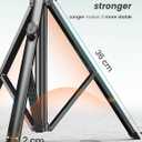 71''/180cm Extendable Phone Tripod Aluminum, Portable Stand for Video Recording, Travel Tripod for iPhone/Cell Phone/Camera Video Light, Compatible with Smartphones, DSLR
