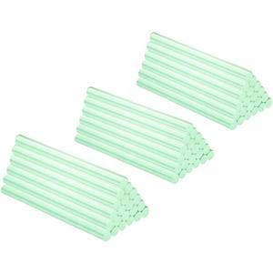 NEX&CO Glow in The Dark Hot Glue Sticks, Bulk Value Pack 60 Count Green Luminous Sticks, Mini Size 4" 0.27 Diameter, Night Glow Spooky Sticks for Glue Gun, for Halloween Decorations, Spooky Crafts