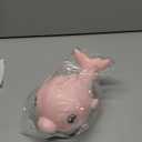 Baby Bath Toys, 2025 Upgraded Magnetic Charging Toddler Bath Toys for Kids Ages 1-3, Light Up Dolphin Bath Toy Sprinkler, Birthday Gifts Infant Baby Toys 6-12-18 Months- Pink