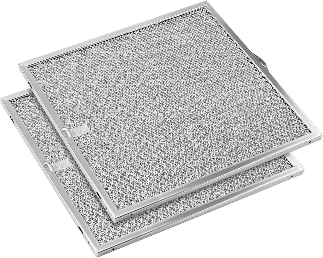 99010316 Range Hood Grease Filter 11 1/4" x 11 3/4" for b-roan Nu-tone Ken-more Stove Replace S99010316, WA65AF, NTK7450000, 990721400, 990721400A (2 Pack) by AMI PARTS