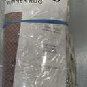 Diamond Collection 22 x 60 Inch Ivory Runner Accent Rug