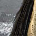 LANGXUN Universal Trampoline Replacement Safety Pad, 14ft Waterproof Surround Spring Foam Cover for Round Frame, Black