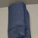 Ameritex Waterproof Blanket Reversible Dog Bed Cover Pet Blanket for Furniture Bed Couch Sofa (30x80 Inch (Pack of 1), Navyblue)