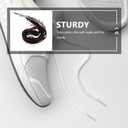 Flat Shoelaces 11 Pairs 44.8inch Athletic Flat Shoe Laces for Sneakers Sports Shoes Boots Skate Shoes, Black White Brown