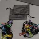 2 Pack Camping Clothesline Portable 12 Clothespins, Camping Accessories Travel Clothesline for Outdoor Indoor, Retractable Clothes Line Elastic Clothesline for Camper Hotel Room