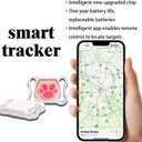 Cat Tracker for Indoor & Outdoor Cats & Dogs with Unlimited Range  365-Day Battery Life iOS & Android Compatible No Subscription or Monthly Fee Kitten Finder with Real-Time Alerts Easy to Use