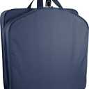 Wally Bags 40” Deluxe Carry-On Travel Garment Bag, Perfect for Suits and Shirts, Exclusive WallyLock hanger clamp holds up to 6 hangers