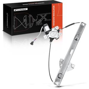 A-Premium Rear Passenger Side Power Window Regulator with Motor (2-Pin)