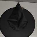 Classic Black Witch Hat - Perfect Halloween Costume Accessory For Fun Parties & Magical Celebrations - 1 Pc