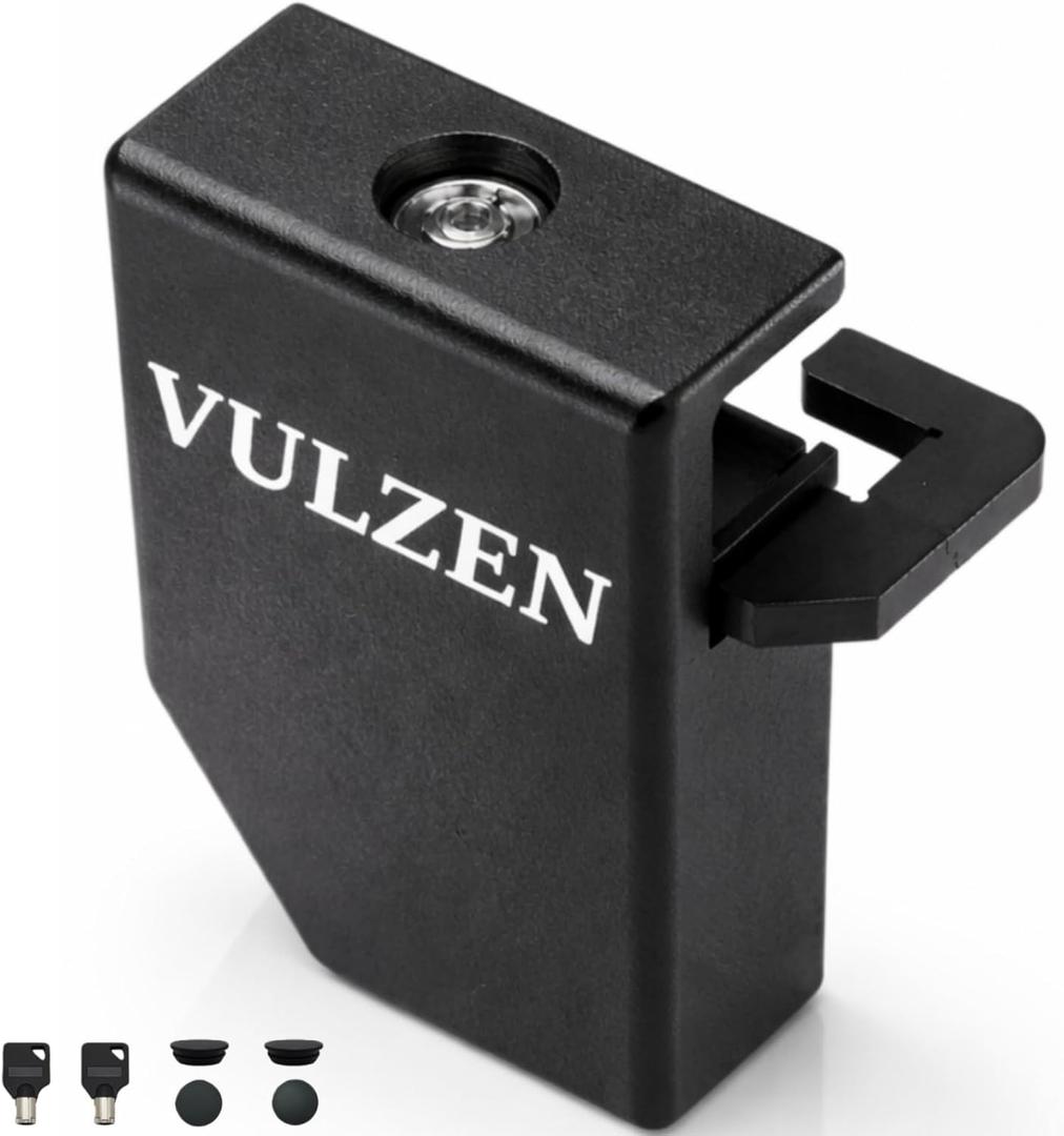 Heavy-Duty Steel Trailer Hitches Pin Lock TS51241, All-in-One Lock for Adjustment Pin Lock with Keys and Waterproof Dust Caps, High-Strength Steel Construction, Enhanced Security