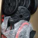 BDSHE Adjustable Dumbbell Set, 45lbs Free Weight Set with Upgraded Nut, 4 in1 Dumbbells Set Used as Barbell, Kettlebells, Push up Stand, Weight Set for Home Gym Suitable Men/ Women