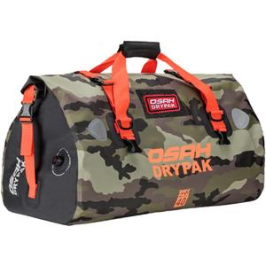 Waterproof Duffel& Luggage Bag - Motorcycle Dry Bag Tail Saddle Bags with Roll Top Closure,Large Storage Space,for Camping, Kayaking, Fishing & Traveling(Jungle, 40L)