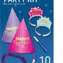 PARTY KIT  10 Person Kit