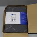 WePet Cat Litter Box Mat, Kitty Premium PVC Pad, Durable Trapping Rug, Phthalate Free, Urine-Resistant, Scatter Control, XXL 47 x 36 Inch, Grey