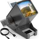 DIGITNOW 35mm Slide Viewer, 3X Magnification and Desk Top LED Lighted Illuminated Viewing and Battery Operation-for 35mm Slides & Positive Film Negatives 4AA Batteries Included