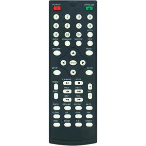 Replace Remote Control Work for Sylvania DVD Player SDVD6655-B SDVD6656