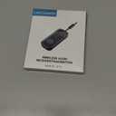 Premium Pro Bluetooth 5.4 Transmitter Receiver,Airplane Audio Adapter,Wireless Transmitter for TV/Travel Flight,Airline,Gym.Compatible with 2 AirPods/Headphones,Bluetooth Receiver for Car/Home Stereo