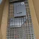 VEVOR Live Animal Cage Trap, 31" x 10" x 12" Humane Cat Trap Galvanized Iron, Folding Animal Trap with Handle for Rabbits, Stray Cats, Squirrels, Raccoons, Groundhogs and Opossums
