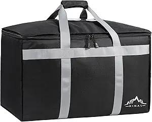 Himal Outdoors Insulated Food Delivery Bag XXXL-23Wx15Hx14D inches Premium Insulated Grocery Bag for HOT/COLD Food Delivery, Fit for Uber Eats, Doordash, Commercial Catering Transportation