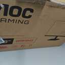 AOC 24G15N 24 inch Gaming Monitor, Full HD 1920x1080, 180Hz 1ms, 1x HDMI 2.0, 1x Display Port, AMD FreeSync, 3-Sided Frameless, HDR Ready, Console Gaming Ready, 3-Year Zero-Bright-Dot