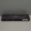 K&K 1 inch Flat Iron 2 in 1 Curler Tourmaline Titanium Hair Straightener 1 inch Plate 4D 360Swivel LED Display for Woman Short Hair Adjustable Temperature Dual Voltage 110v-220v Auto Shut Off