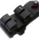 9105 Power Master Window Switch Control Front Left Driver Side for 2001-2005 Honda Civic; 2002-2006 Honda CR-V CRV