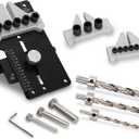 Margars 08350MK Dowelling Jig Kit Master Kit, Dowelling Jig Kit for Precision Woodworking Joinery Tool with 1/4, 3/8, 1/2 Dowelling Kits, CNC Machined for Durability and Long-lasting