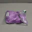 Short Bob Wigs with Bangs for Women Loose Wavy Wig Curly Wavy Shoulder Length Bob Synthetic Cosplay Wig for Girl Colorful Costume Wigs (Purple)