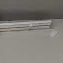 YIIBAII Mini Blinds Suitable for 31" W x 64" H Windows 1" Aluminum Horizontal Venetian Blinds Darkening with Rope and Pole can Mounted Inside or Outside