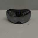 Lamicall Ski Goggles with 3X Anti-Fog - 100% UV Protection, OTG, Gifts for Skiing, Snowboard, Snowmobile, Men, Women (Black Frame - Silver Lens)