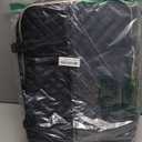 MOMUVO Large Travel Backpack Women, Flight Approved Carry On Backpack, Water Resistant Anti-Theft Casual Daypack School Bag Fit 17 Inch Laptop with USB Charging Port, Black