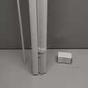 Magnetic Shades for Steel Door Windows | 1 Magnetic Blinds for Metal Doors | Glass Door White Mini Blinds or Covers |25" X 40" or 68" (White 25" X 68")