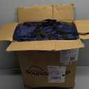 SoundAsleep Products Dream Series Luxury Air Mattress, ComfortCoil Technology, Built-in High Capacity Pump for Home, Camping- Double Height, Adjustable, Inflatable Blow Up, Portable (Queen Size) (Blue)