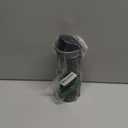 Insulated Water Bottle with Straw - Encool Stainless Steel Water Bottle with Push Button Lid, Leak-Proof & BPA-Free, Keeps Cold for 24 Hours for Sports, Travel, Gym (24 oz, Tuna Grey-Green)