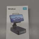 TechGlow Foldable Cellphone Stand with Bluetooth Speaker Charging Function 360° Rotatable Phone Stand Birthday Gifts for Men Women Mother Father Cool Tech Gadgets