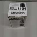 Cuisinart Coffee Grinder, One Touch Control Coffee Bean Grinder with Stainless Steel Bowl and Blades, 2.5 oz/70g Capacity Enough for 12 Cups, On/Off Switch with Safety Interlock, DCG-20BKN, Black