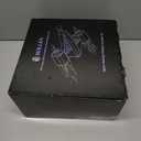 Kollea Galaxy Blue Spaceship Whiskey Decanter Sets for Men, Spacecraft Limited Edition, 2 Funny Shot Glasses, Gift Ideas, Cool Liquor Dispenser for Home Bar, Christmas Birthday Gifts for Men Dad Him