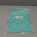 Rectangle Table Cloth, Waterproof Elastic Fitted Tablecloth for 4 Foot Folding Tables, Washable Polyester Tablecloths for Picnic, Camping, Outdoor (Aqua, 30"x48")