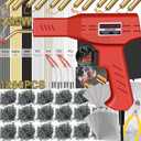 220W Plastic Welder, Multipurpose Fit, Plastic Welding Kit, Quick Plastic Repair Welder Kit, More Comfortable Portable, An Ideal DIY Tool